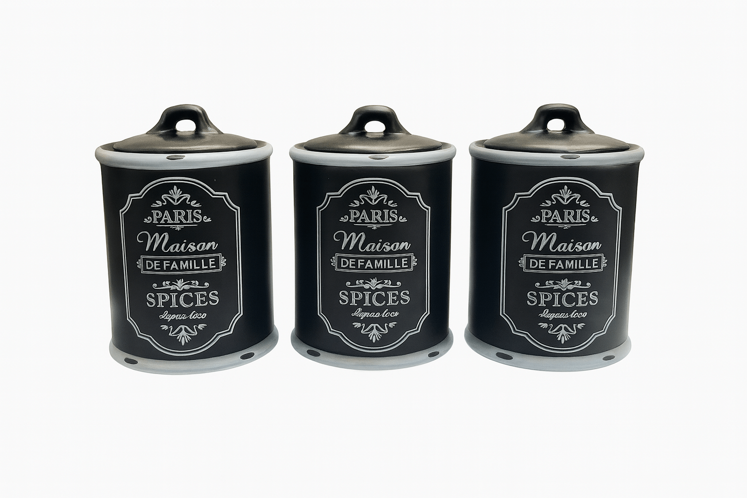 بانکه ادویه 3 عددی وینتیج